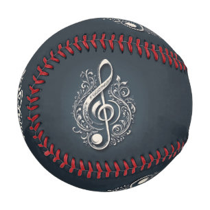 Pelota De Béisbol Nombre personalizado Nota de limpieza musical