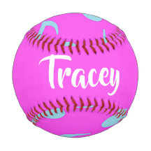 Notas musicales azules sobre rosa