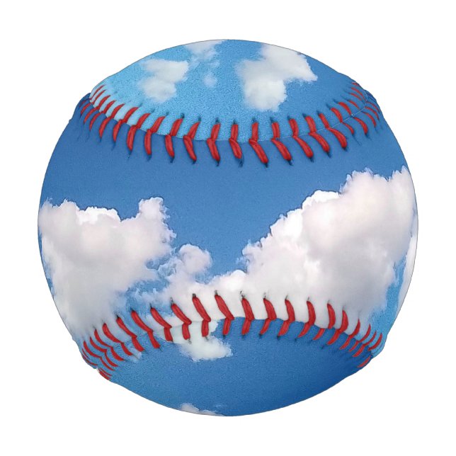 Pelota De Béisbol Nubes delgadas (Anverso)