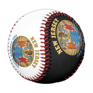 PELOTA DE BÉISBOL NUEVA BANDERA ESTATAL JERSEY GARDEN
