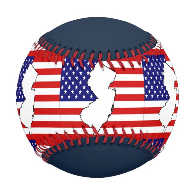 Pelota De Béisbol Nueva Jersey (Anverso)