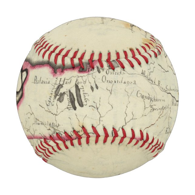 Pelota De Béisbol Nueva York 8 (Anverso)