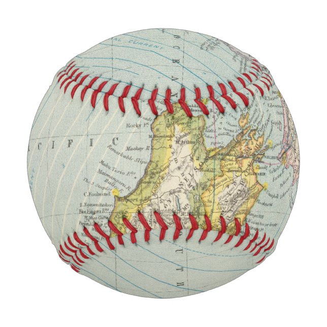 Pelota De Béisbol Nueva Zelandia 4 (Anverso)