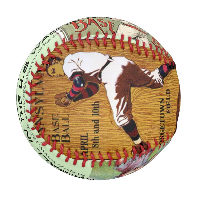 Pelota De Béisbol "Nueve entradas" (Reverso derecho)