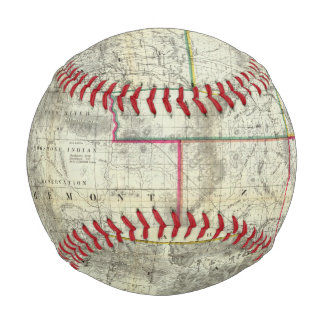 Pelota De Béisbol Nuevo mapa de Holt, Wyoming