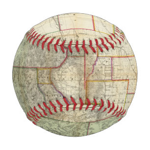 Pelota De Béisbol Nuevo mapa del estado de Colorado de Thayer