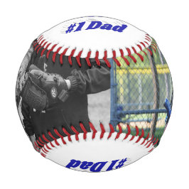 Pelota De Béisbol Número 1 Papa Foto Padres Día de los Padres