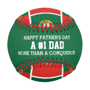 Pelota De Béisbol NÚMERO personalizado 1 Padres DAD Día Padres Pabel