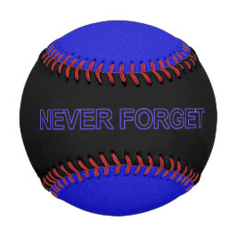 Pelota De Béisbol Nunca olvides la delgada línea azul