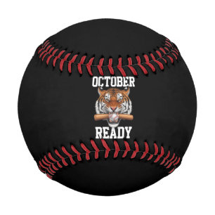 Pelota De Béisbol Octubre Listo Para Béisbol Tigre Listo 2024