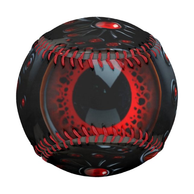 Pelota De Béisbol Ojos del Béisbol Róbico (Anverso)