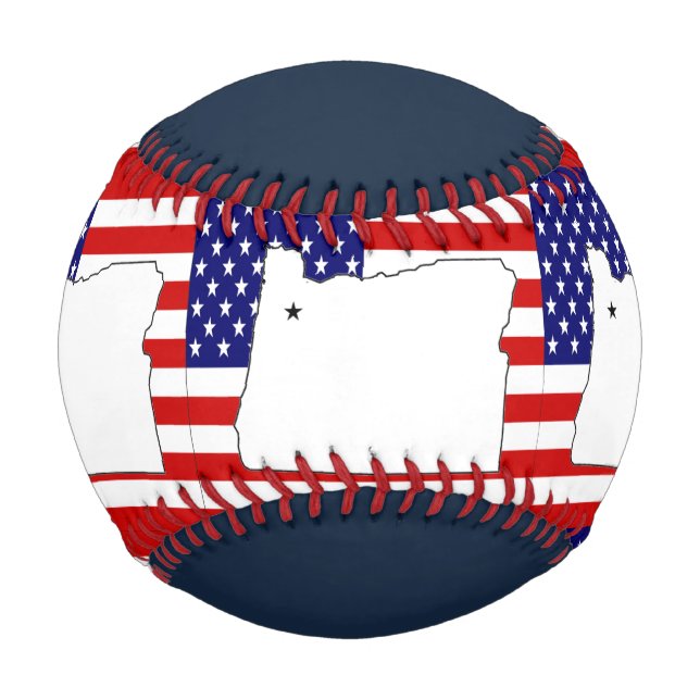 PELOTA DE BÉISBOL OREGON (Anverso)