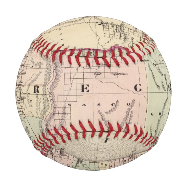 Pelota De Béisbol Oregón 6 (Anverso)