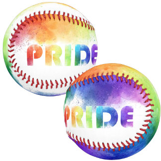 Pelota De Béisbol Orgullo arcoiris