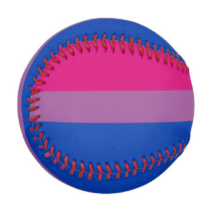 Pelota De Béisbol Orgullo bisexual (Bandera Bi)