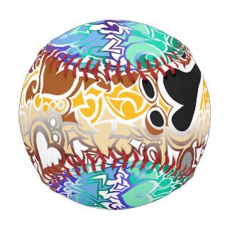 Pelota De Béisbol Orgullo gay - Oso Squiggle