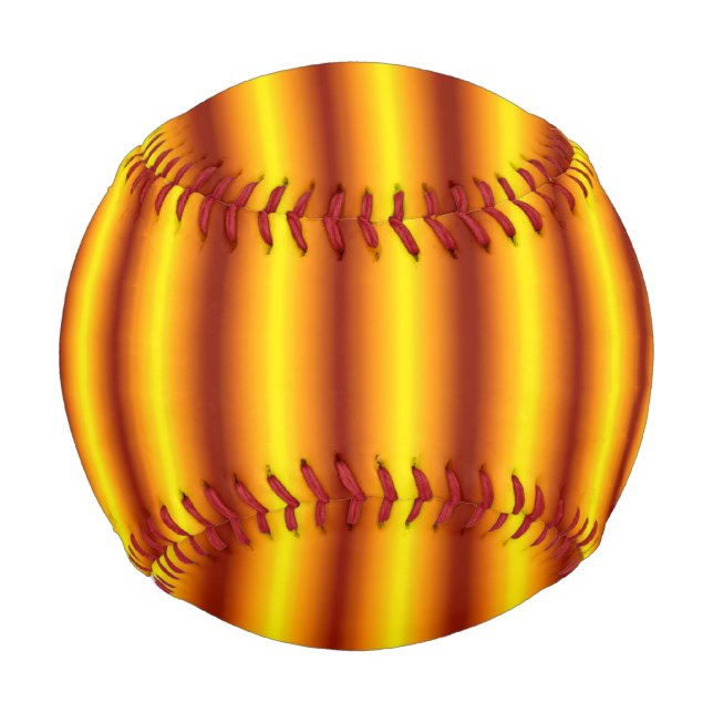 Pelota De Béisbol Oro (Anverso)