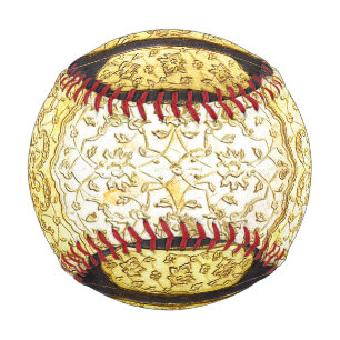 Pelota De Béisbol Oro sagrado de otoño
