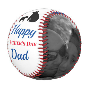 Pelota De Béisbol Oso de foto del día del padre moderno