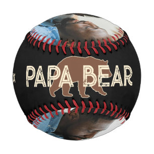 Pelota De Béisbol Oso Padre Año de Fundación 3 Foto