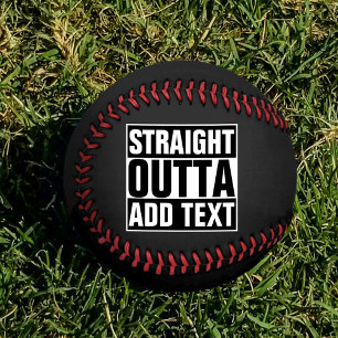 Pelota De Béisbol OUTTA DIRECTA - agrega tu texto aquí/crea el propi