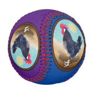 Pelota De Béisbol Oval de Menorca Rooster