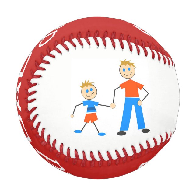 Pelota De Béisbol Papá e hijo (Anverso izquierdo)
