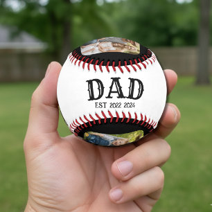 Pelota De Béisbol Papá Est 2025 3 Foto