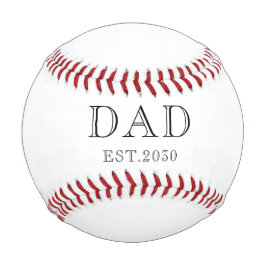 Pelota De Béisbol Papá Estableció Béisbol