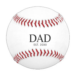 Pelota De Béisbol Papá Estableció Nuevo Regalo para Papá