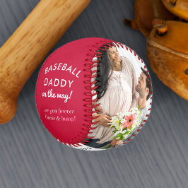 Pelota De Béisbol Papi de béisbol para ser 2 foto personalizada