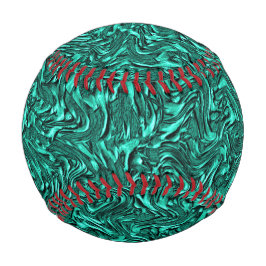 Pelota De Béisbol Parece verde jade texturado en la pared