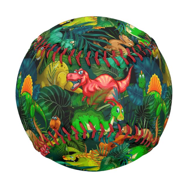 Pelota De Béisbol Parque Dinosaur (Anverso)