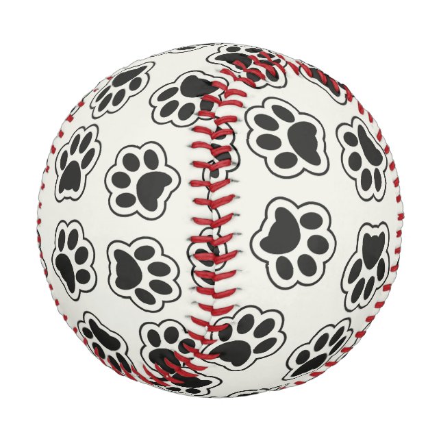Pelota De Béisbol Patas negras, garras de perro, garras de gato, con (Angular)