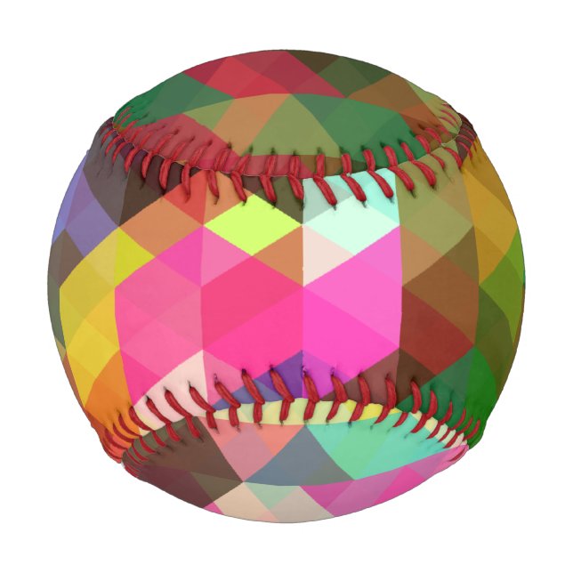 Pelota De Béisbol Patrón abstracto (Anverso)