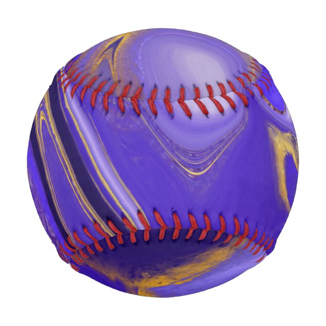 Pelota De Béisbol patrón abstracto. (Anverso)