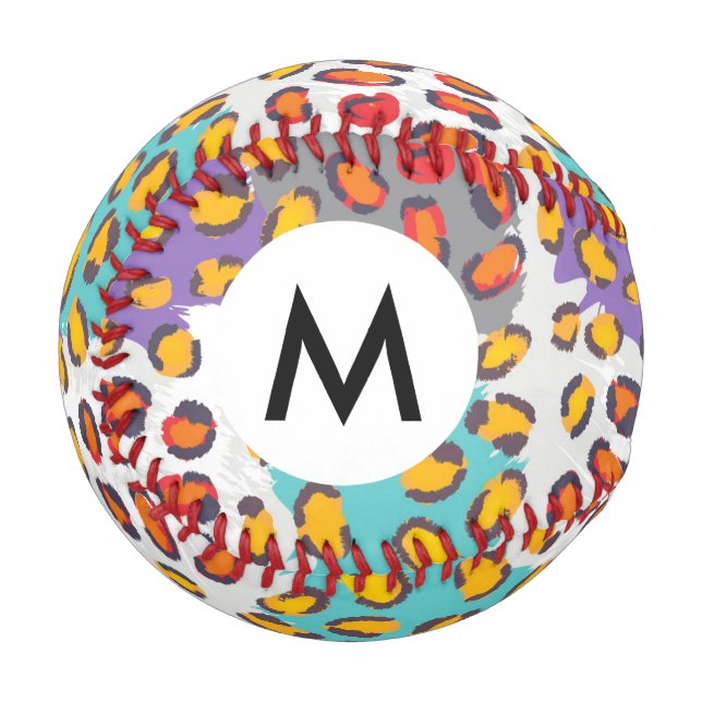 Pelota De Béisbol Patrón animal de vida silvestre (Anverso izquierdo)