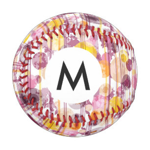 Pelota De Béisbol Patrón blanco rayado modesto