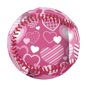 Pelota De Béisbol Patrón cardíaco