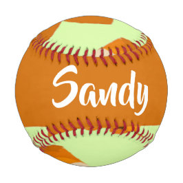 Pelota De Béisbol Patrón de ardilla marrón