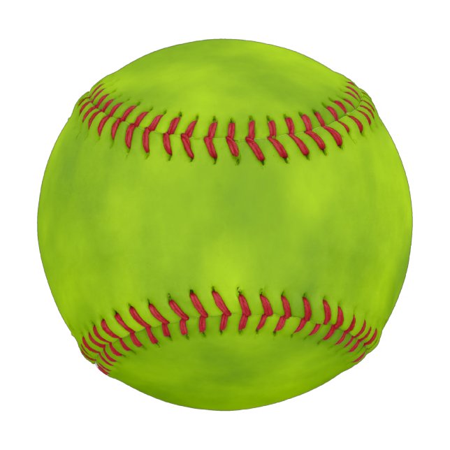 Pelota De Béisbol Patrón de Béisbol de niebla/niebla verde (Reverso)