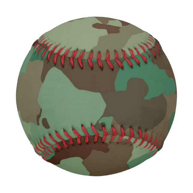 Pelota De Béisbol Patrón de camuflaje militar (Fuerzas Armadas) (Anverso)