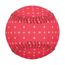 Pelota De Béisbol Patrón de Encanto Navideño 09 -