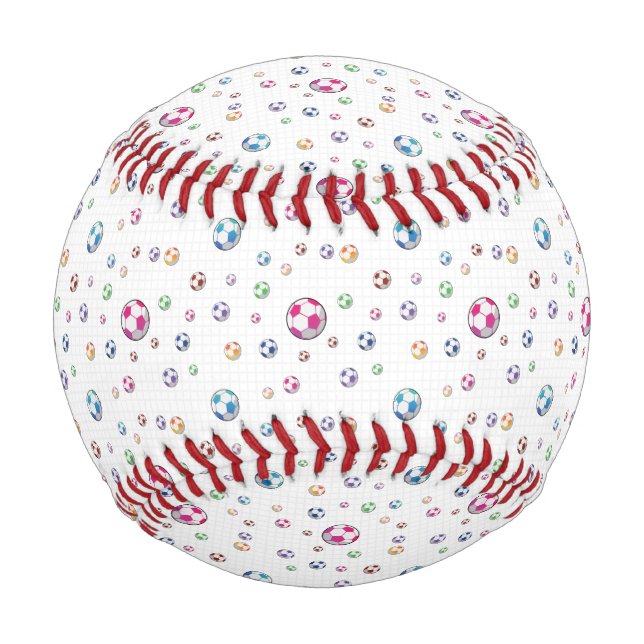 Pelota De Béisbol Patrón de fútbol de gol (Anverso)