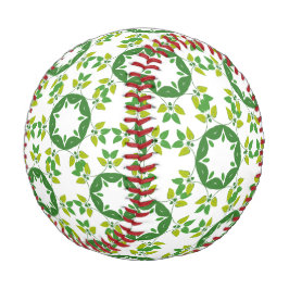 Pelota De Béisbol Patrón De Hojas, Patrón De Hojas, Hojas Verdes