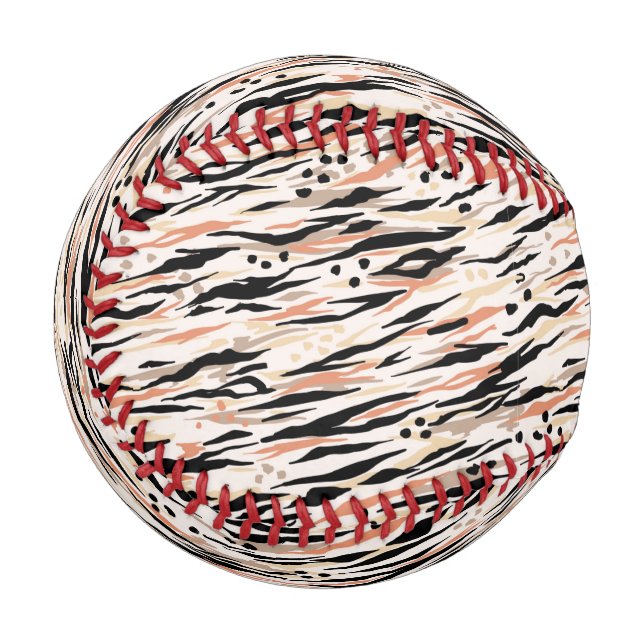 Pelota De Béisbol Patrón de impresión animal Béisbol (Anverso izquierdo)