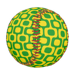 Pelota De Béisbol Patrón de la acera de Ipanema, patrón de playa, Br
