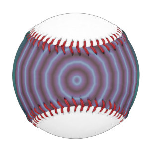Pelota De Béisbol Patrón de Ojo de Toro con Nombre