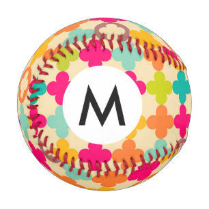 Pelota De Béisbol Patrón de rosetón medieval de época