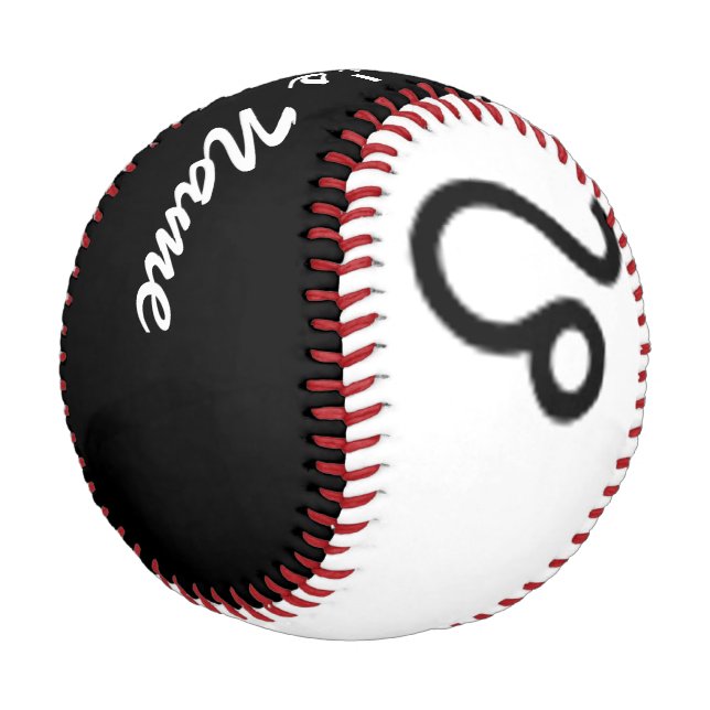 Pelota De Béisbol Patrón de símbolos Zodiac de Kenneth Yoncich (Angular)